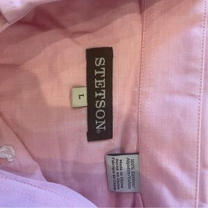 Stetson Soft Pink Cotton Shirt